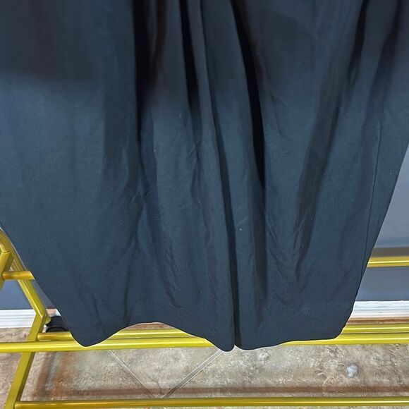 Boss Black Ruched Sheath Dress with 3/4 Sleeves for Cocktail - Picture 8 of 8